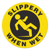 SLIPPERY WHEN WET - Floor Sign