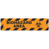 Biohazard Area  - 6"x24" Floor Sign 6/pkg