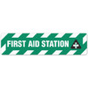 First Aid Station  - 6"x24" Floor Sign 6/pkg