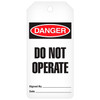 Danger Tag Roll - "Do Not Operate" - 3" x 6.25"