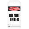 Danger Tag Roll - "Do Not Enter" 3" x 6.25"