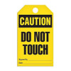 Caution "Do Not Touch" Tag - 25/pkg