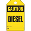 Caution "Diesel" Tag - 25/pkg