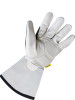 Goatskin 5" Gauntlet Back Hand Protection Cut Lined