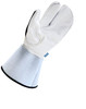 Goatskin 1-Finger Mitt w/5" Cuff Cut Resistant & TPR Impact