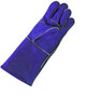 Welding Glove Split Leather Blue CarbonX Lining