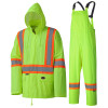 Hi-Vis Lightweight 2-Piece Rain Suit - CSA, Class 1 - Pioneer - Hi-Vis Yellow 5599