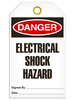 Danger - Electrical Shock Hazard  | Pack of 25 | INCOM