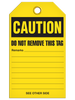 Caution   Do Not Open   | Pack of 25 | INCOM TG3036   Safety Supplies Canada