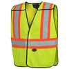 Hi-Vis Tear-Away Tricot Safety Vest | CASE LOT of 50 | Pioneer 6954/6955   Safety Supplies Canada