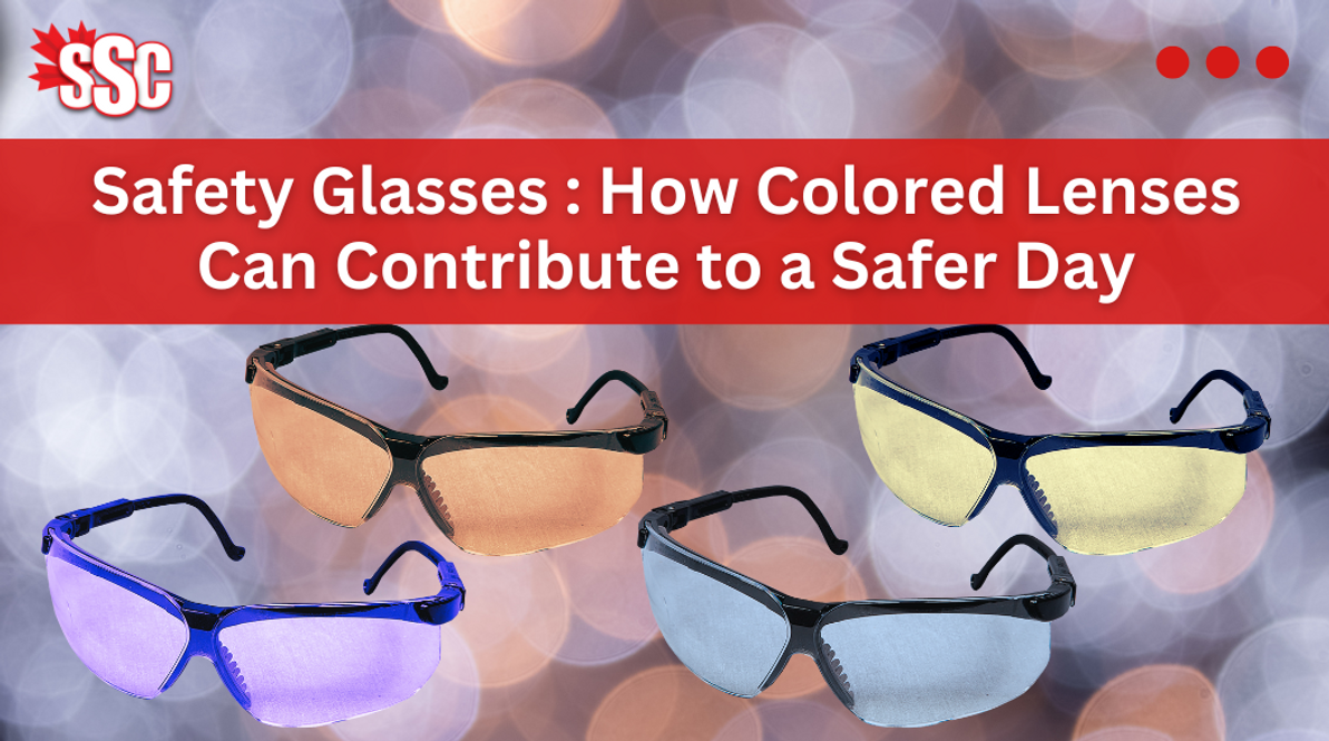 Safety Glasses : How Colored Lenses Can Contribute to a Safer Day.