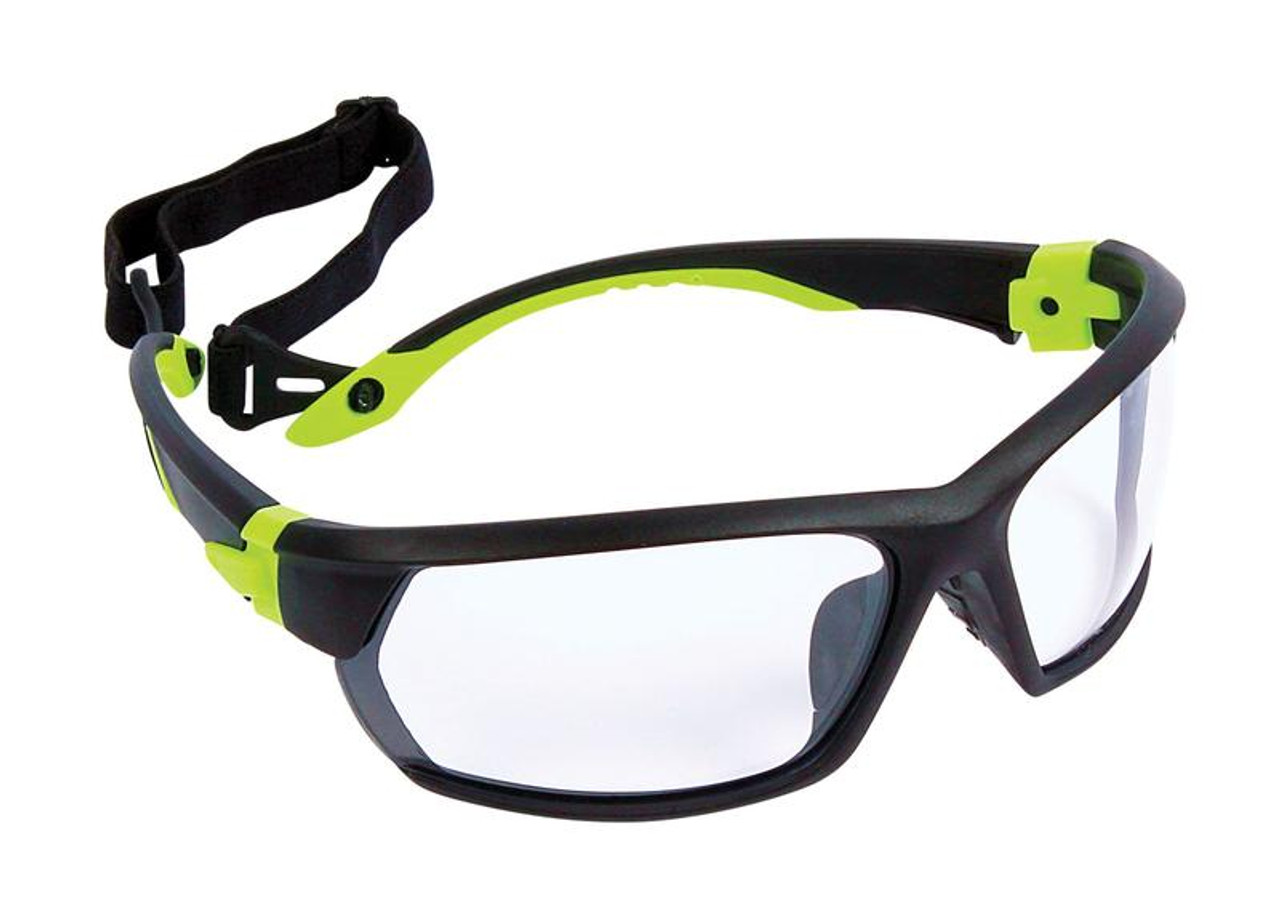 Prescription Sunglasses for Jogging | ANSI Z87.1 Certified | Non Slip Rubber Temple Arms