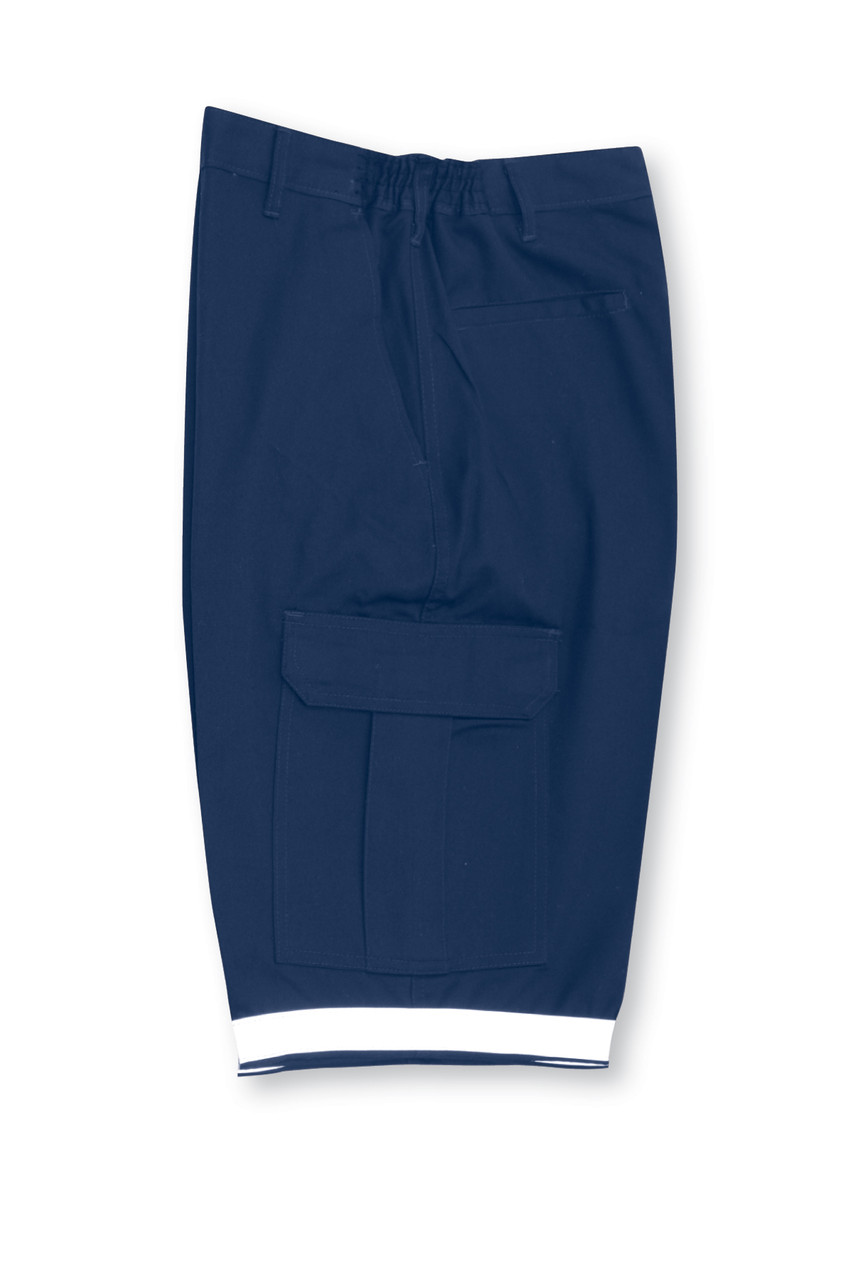 Polyester/Cotton Cargo Shorts BK909