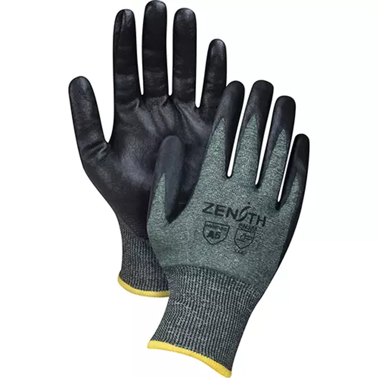 LW Cut-Resistant Gloves Cut Level A5 - Nitrile Coated (Pack of 12) | Zenith