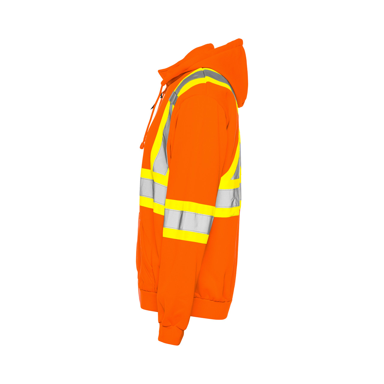 Hi Vis Hoodie with Detachable Hood - Safety Supplies Canada