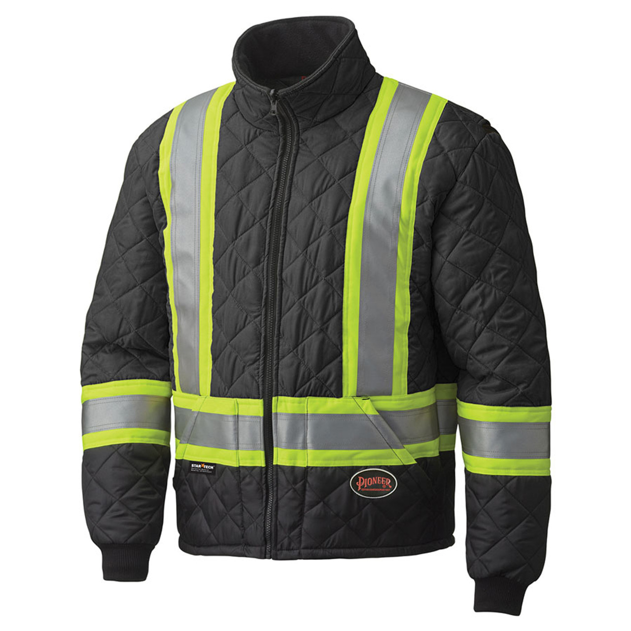 Hi-Vis Quilted Freezer Jacket | Pioneer 5015/5016/5017