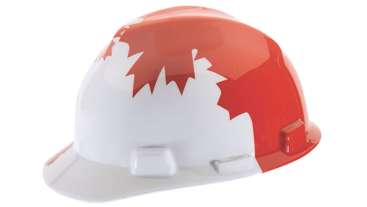 Toronto Maple Leafs hard hat