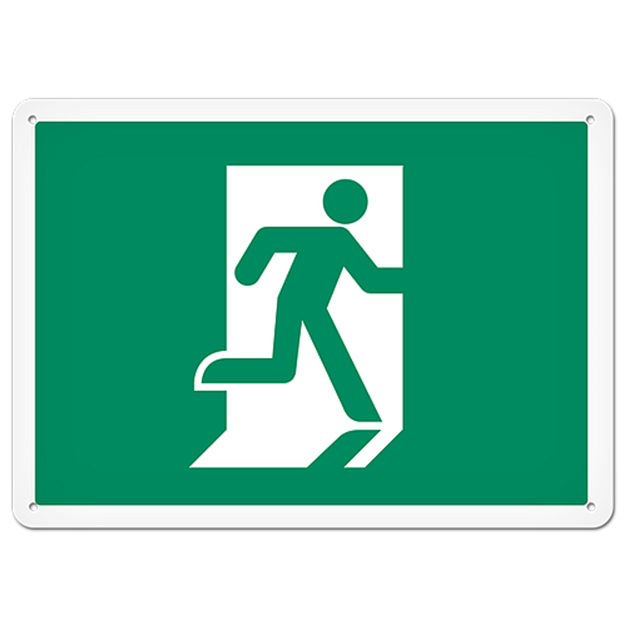 Running Man Fire Exit Signs