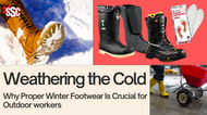 Weathering the Cold: Why Proper Winter Footwear  Is Crucial for Outdoor workers
