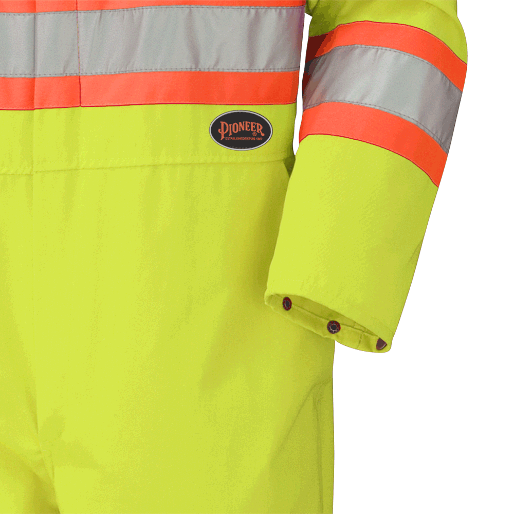 HiViz Safety Poly/Cotton Coveralls CSA Z9615 Class 3 Level 2