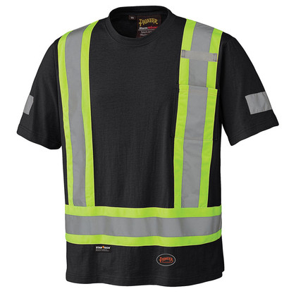 Hi-Vis 100% Cotton Safety T-Shirt | CSA 
