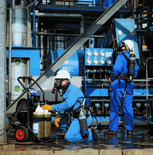 5 Min 2216 AL Cylinder with SCBA Valve - 2216PSI, 8CUFT | Dräger