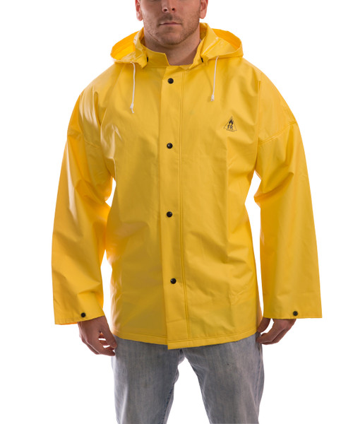 【FEPL】23FW★ New Wave Meteo 1300 Brushed Hood Yellow Jacket - Storm Fly Front - Hood Snaps | Tingley