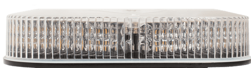 "Top of The Line" Amber 10" Eclipse Fleet+ LED Mini Lightbar Permanent Mount - Dome: Clear, Lens: "Top of The Line" Amber 10" Eclipse Fleet+ LED Mini Lightbar Permanent Mount - Dome: Clear, Lens: