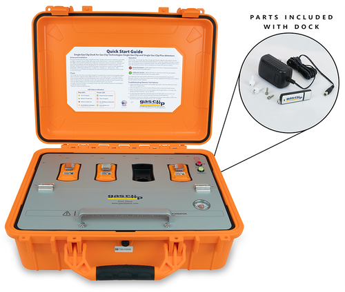 Single Gas Clip Dock - For use with SGC & SGC Plus
