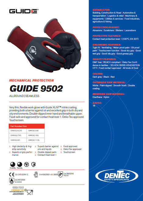Guide 9502 Work Glove