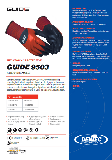 Guide 9503 Work Glove