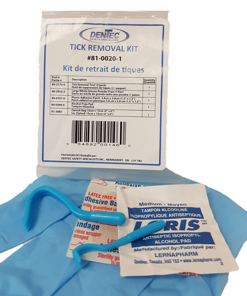 Tick Removal Kit In Plastic Bag - Pack of 12