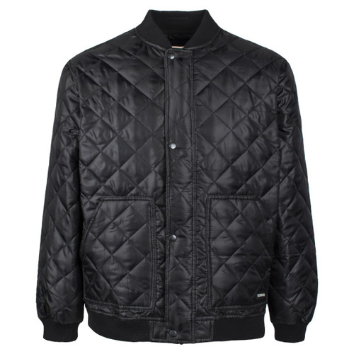 Terra Ice - Black Quilted Winter Jacket
