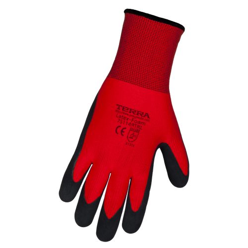 Terra Lined Latex Foam Coated Gloves Multipack