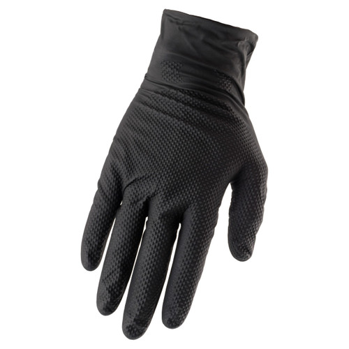 Horizon 8 mil Nitrile Gloves - Black 50/Box