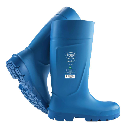 Bekina® Steplite Food Safety PU Boots - Grade # 1 Steel Toe & Midsole