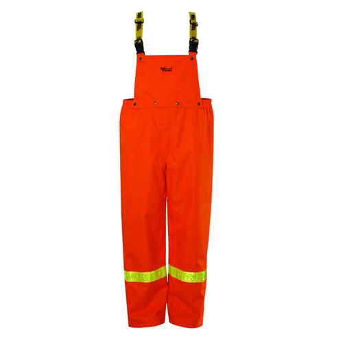 Hi-Vis Journeyman Detachable Rain Bib Pant | Viking 3010P   Safety Supplies Canada Hi-Vis Journeyman Detachable Rain Bib Pant | Viking 3010P   Safety Supplies Canada