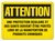 OSHA Safety Sign | Attention Protection Oculaire, Gants...  | INCOM SSF2084   Safety Supplies Canada