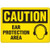 OSHA Safety Sign | Caution Ear Protection Area  | INCOM SS2019   Safety Supplies Canada