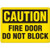 OSHA Safety Sign | Caution Fire Door  | INCOM SS2030   Safety Supplies Canada