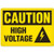 OSHA Safety Sign | Caution High Voltage | INCOM SS2052   Safety Supplies Canada
