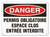 OSHA Safety Sign | Danger Permis Obligatoire Espace Clos  | INCOM SSF1085V, SSF1085A, SSF1085P, SCF1085V, SCF1085A, SCF1085P, SAF1085V, SAF1085P   Safety Supplies Canada