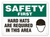 OSHA Safety Sign | Safety Hat Req'd | INCOM SS5011V, SS5011A, SS5011P, SC5011V, SC5011A, SC5011P, SA5011V, SA5011P   Safety Supplies Canada