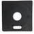 11 lb Black Rubber Octagon Delineator Base