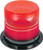 Red Medium Profile Fleet + LED Beacon Permanent Mount - Lens: Red 23823   Safety Supplies Canada