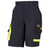 Hi-Vis Convertible Zip-Off Safety Cargo Pants - Navy
