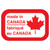 MADE IN CANADA - Handling Label