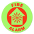 FIRE ALARM (Glow) - Floor Sign