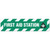 First Aid Station  - 6"x24" Floor Sign 6/pkg