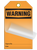 Self Laminating Tag - WARNING - 24/pkg